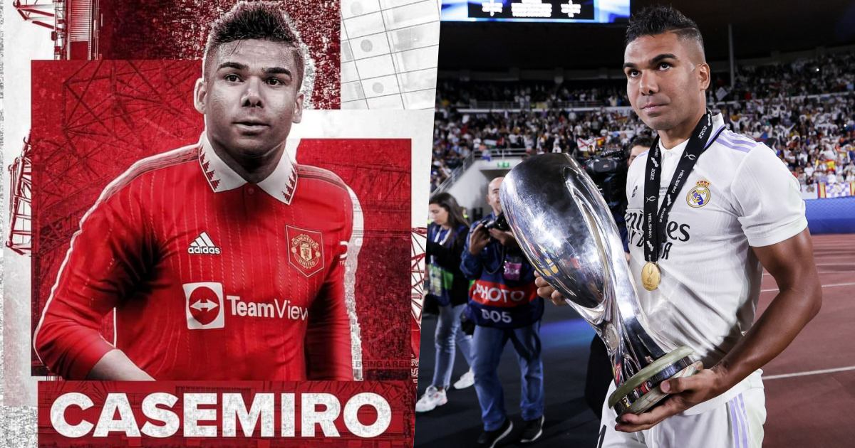 Tiết lộ: Trận đấu đầu tiên Casemiro khoác áo Man Utd ở Ngoại hạng Anh 2022/23