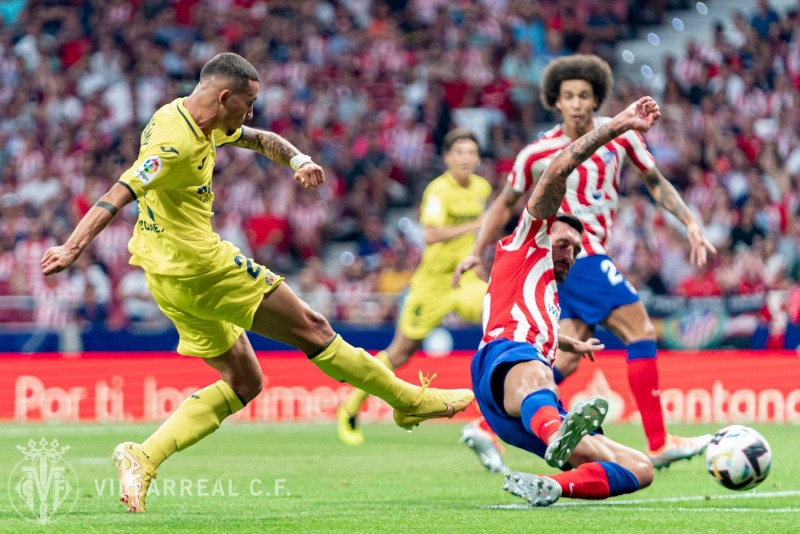 Chiến thắng quan trọng của Villarreal trước Atlético Madrid