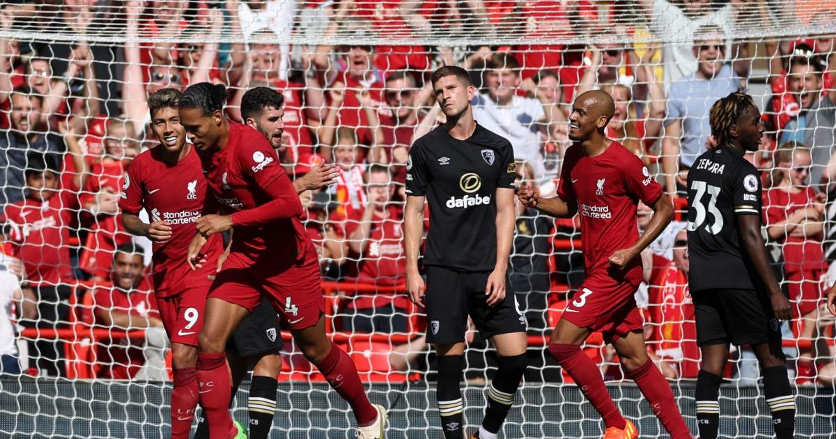 Đè bẹp Bournemouth 9-0, Liverpool sáng ngang kỷ lục của Man United