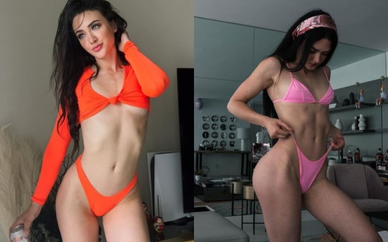 Evgeniya Lvovna diện những bộ bikini hở bạo