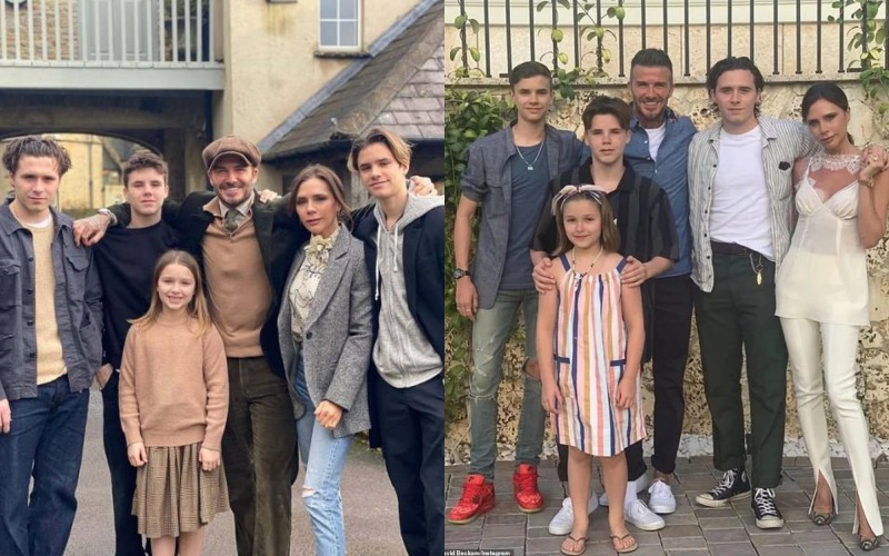 Gia đình hạnh phúc của David Beckham