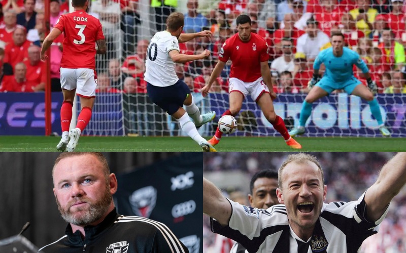 Harry Kane nằm trong top 3 chân sút vĩ đại nhất lịch sử Ngoại hạng Anh, xếp sau Wayne Rooney và Alan Shearer