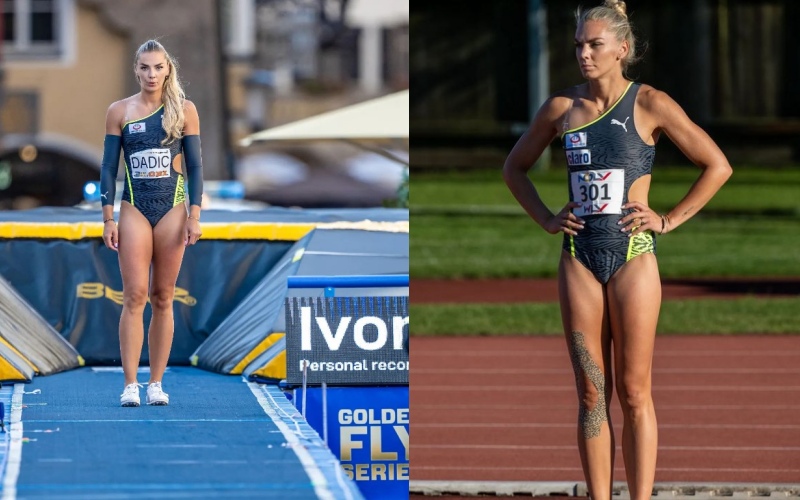 Ivona Dadic là vận động viên nổi tiếng của điền kinh nước Áo
