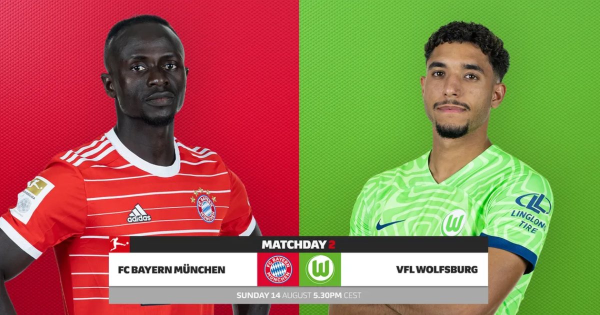 Link trực tiếp Bayern Munich vs Wolfsburg 22h30 ngày 14/8