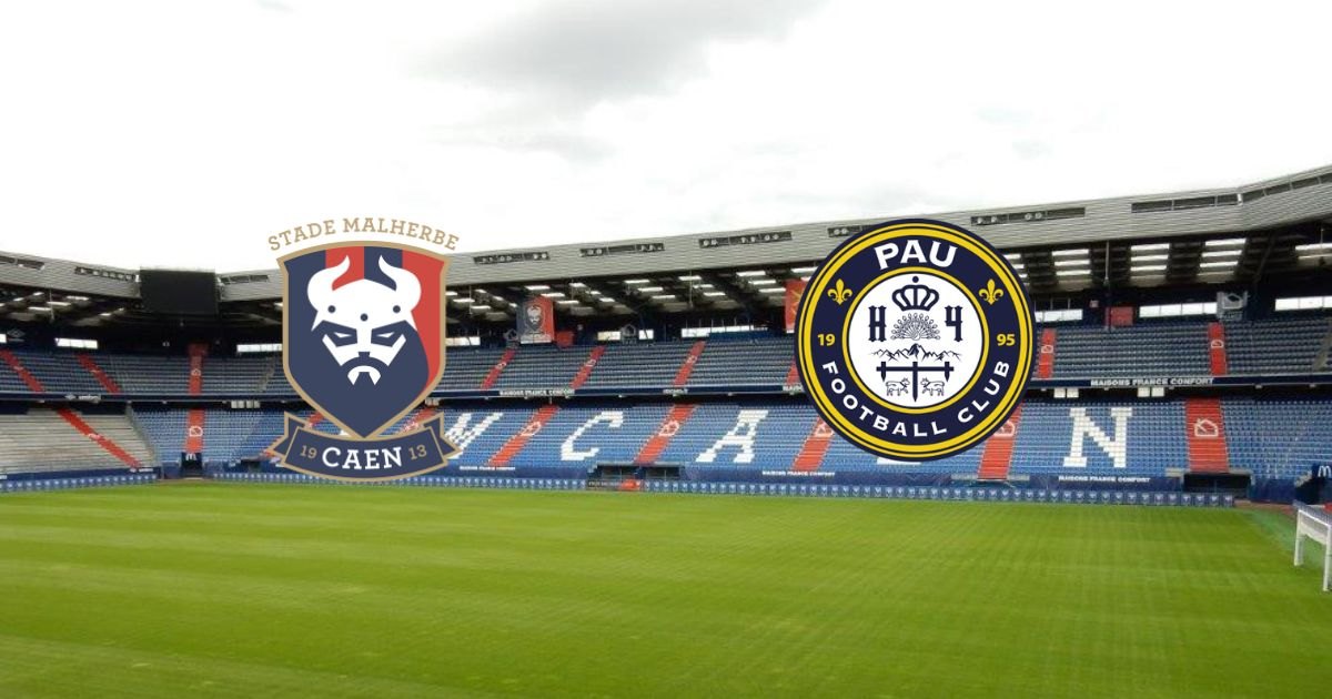 Link trực tiếp Caen vs Pau FC 1h45 ngày 31/8