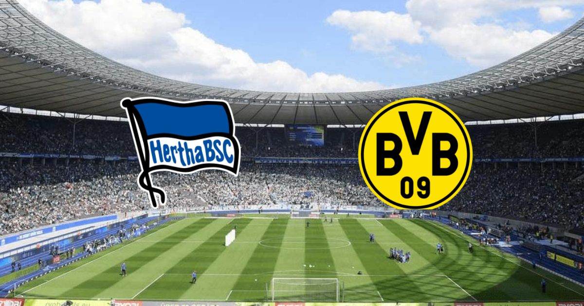 Link trực tiếp Hertha BSC vs Dortmund 20h30 ngày 27/8