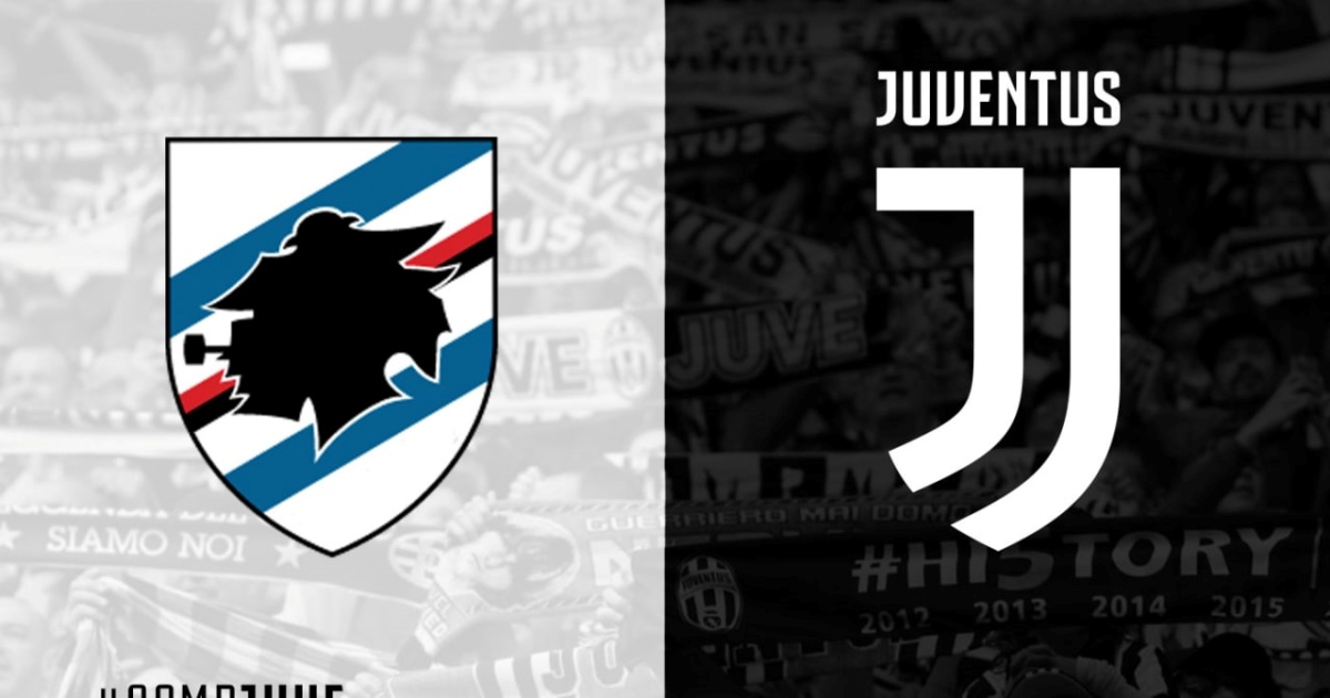 Link trực tiếp Sampdoria vs Juventus 1h45 ngày 23/8