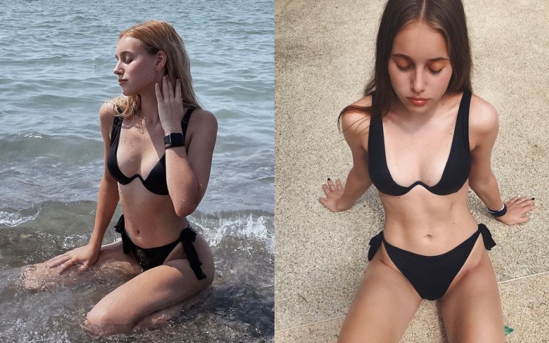 Masha Andreeva gợi cảm trong bộ bikini mỏng manh