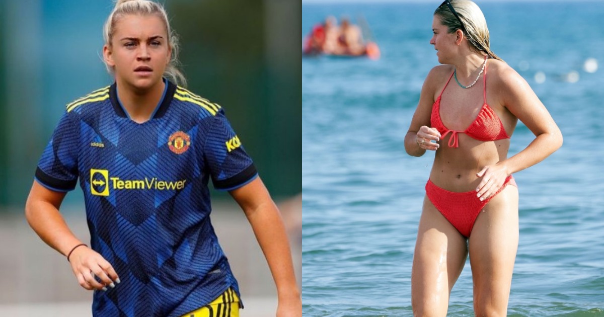 Nữ cầu thủ của Man United khoe dáng nóng bỏng trên bãi biển