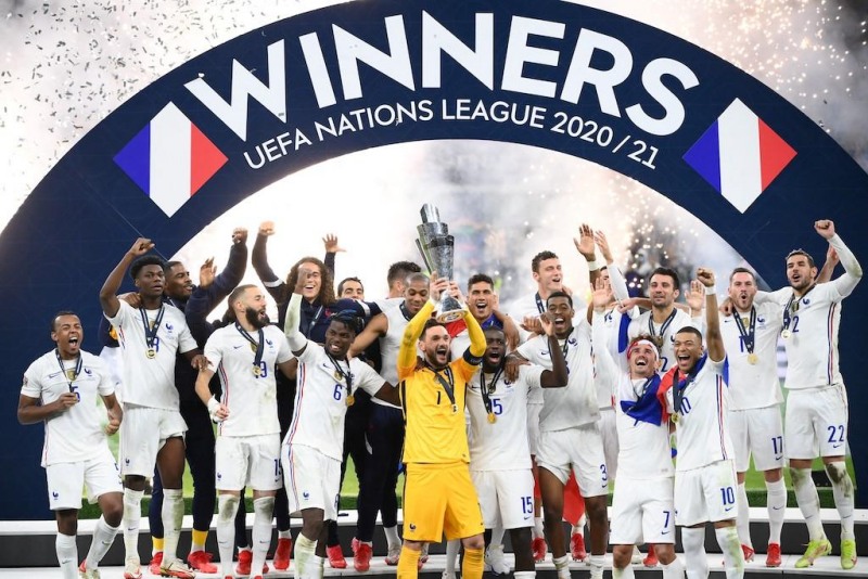 Pháp đang là đương kim vô địch của UEFA Nations League