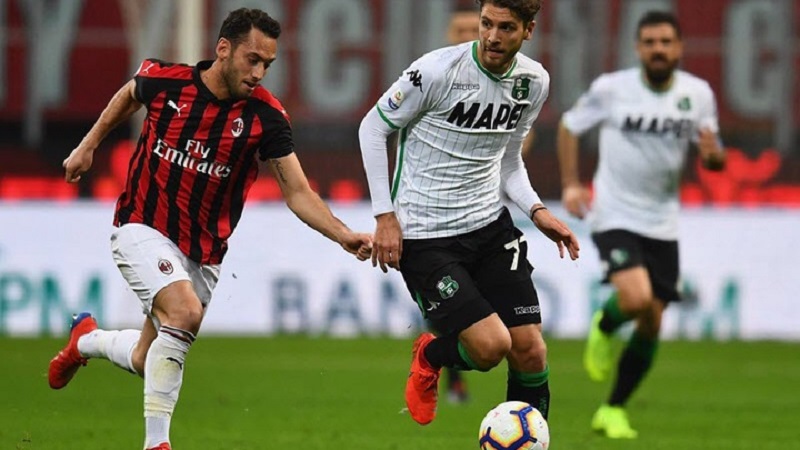 Link trực tiếp Sassuolo vs Milan