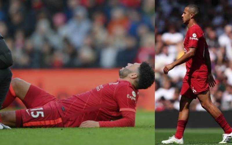 Thiago Alcantara, Alex Oxlade-Chamberlain và nhiều cầu thủ Liverpool đang gặp chấn thương