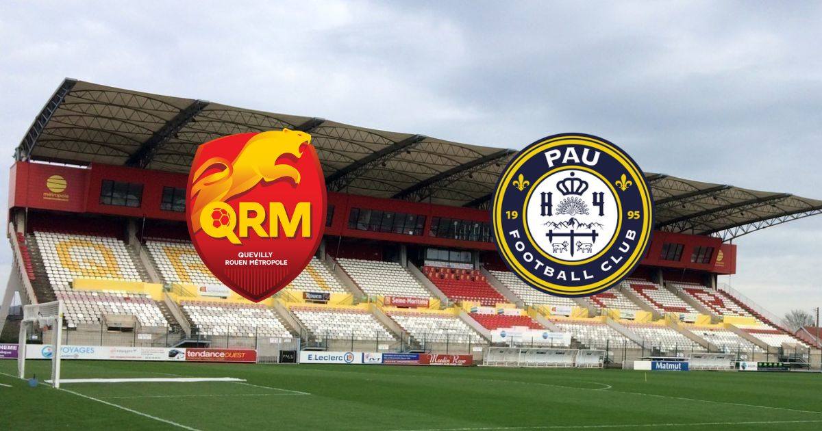Link trực tiếp Quevilly-Rouen Métropole vs Pau FC 0h ngày 28/8
