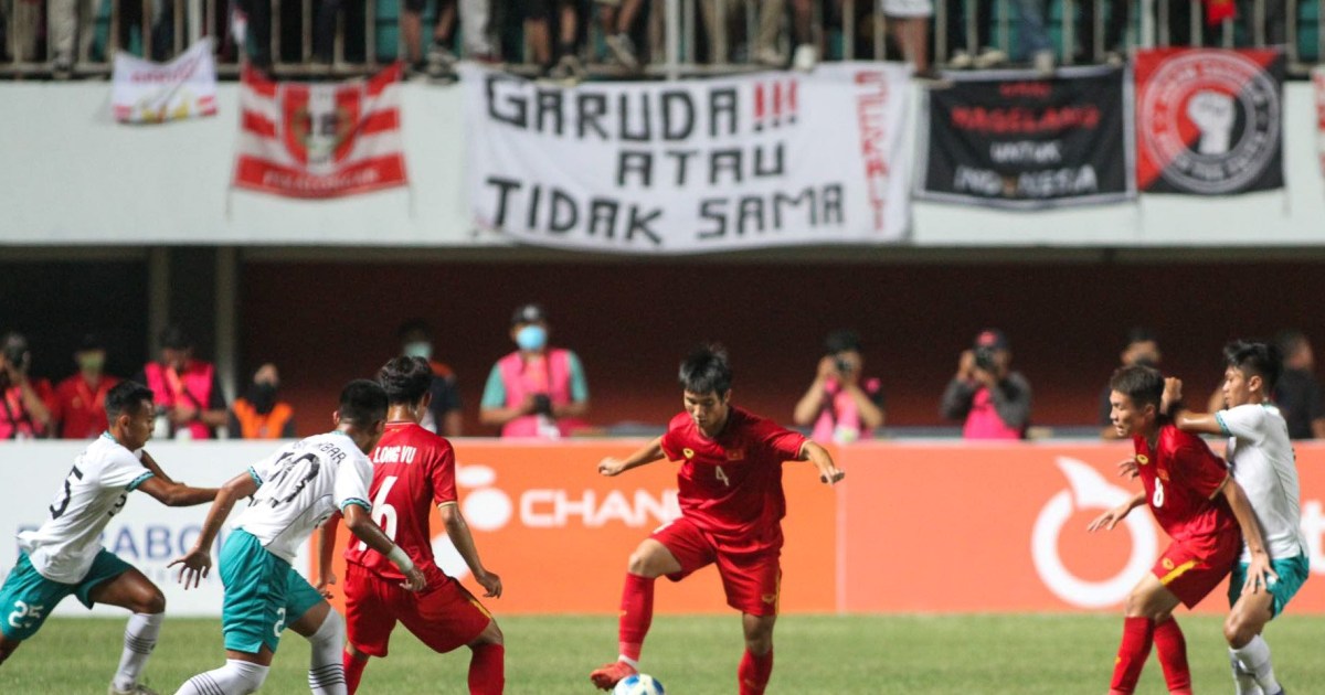 Vượt qua U16 Việt Nam, U16 Indonesia làm lễ mừng công cực lớn