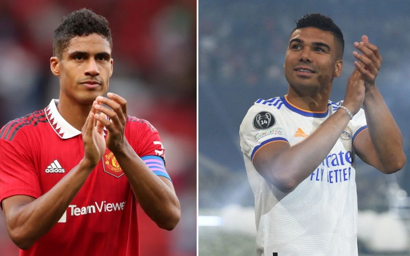 Varane tiếp lửa Casemiro khi tới Man Utd