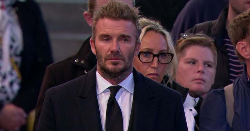 David Beckham xếp hàng hơn 13 tiếng để viếng Nữ Hoàng Anh
