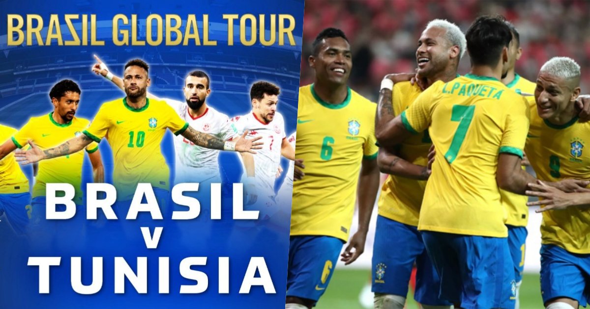 Thống kê, lịch sử đối đầu Brazil vs Tunisia (1h30 ngày 28/9)