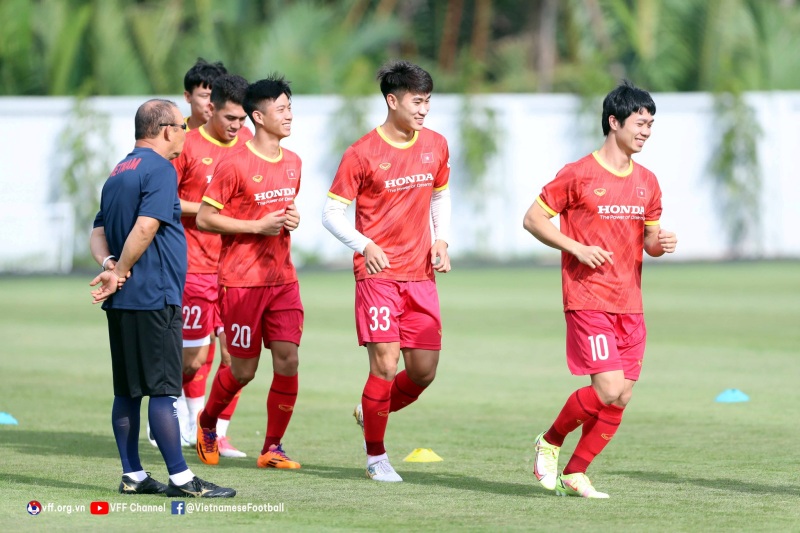 Đội tuyển Việt Nam sẵn sàng cho màn chạm trán Singapore tối ngày 21/9