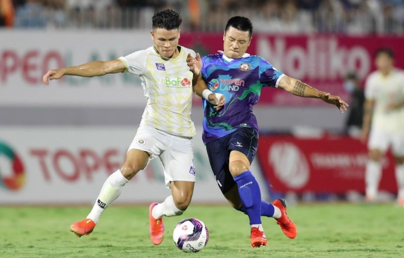Hà Nội FC thể hiện sức mạnh vượt trội tại V-League 2022