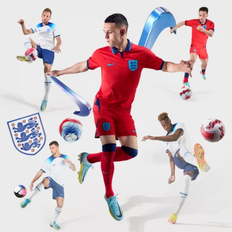 Hãng đồ thể thao danh tiếng Nike tiếp tục đồng hành cùng tuyển Anh