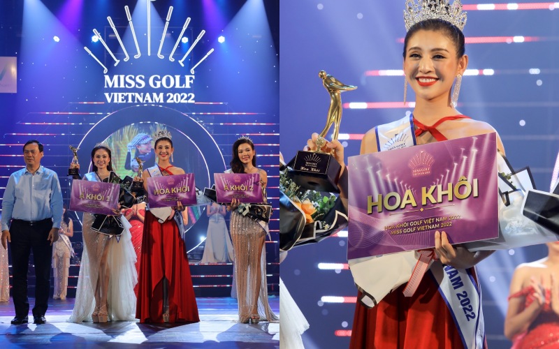 Lê Thanh Tú trở thành Miss Golf Việt Nam 2022