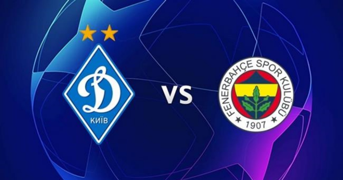 Link trực tiếp Fenerbahçe vs Dynamo Kyiv 23h45 ngày 8/9