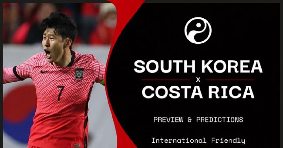 Link trực tiếp Hàn Quốc vs Costa Rica 18h ngày 23/9