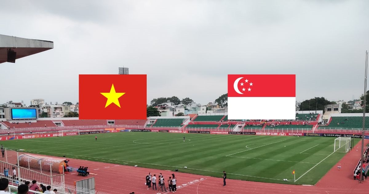 Link trực tiếp Việt Nam vs Singapore 19h ngày 21/9