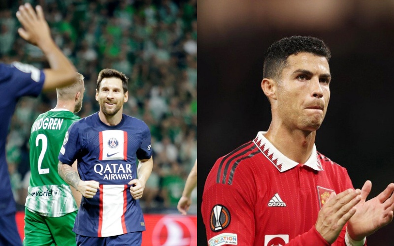 Lionel Messi vượt qua Cristiano Ronaldo về số CLB đã từng phá lưới tại sân chơi Champions League