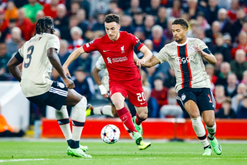 Kết quả Liverpool vs Ajax: Nỗ lực không thành của Diogo Jota