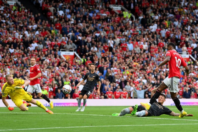 Kết quả Manchester United vs Arsenal: Rashford lập cú đúp