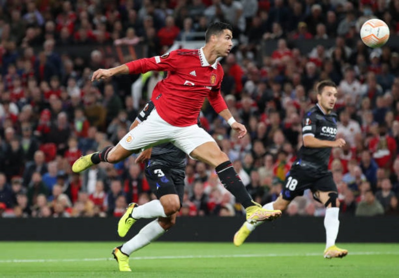 Kết quả Manchester United vs Real Sociedad: Ronaldo có ít nhất 3 cơ hội sáng nước trong hiệp 1