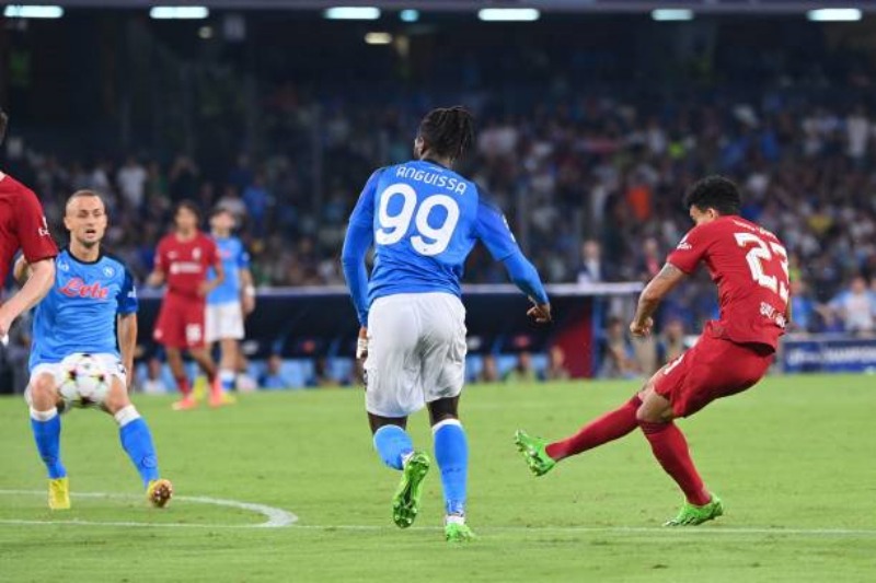 Kết quả Napoli vs Liverpool: Luis Diaz ghi bàn danh dự cho The Kop