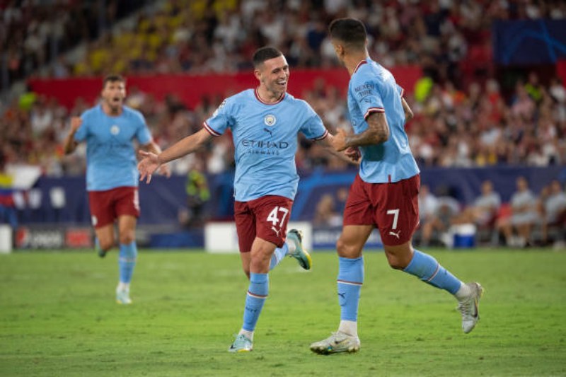 Kết quả Sevilla vs Manchester City: Phil Foden có bàn thắng đầu tiên ở Champions League mùa này