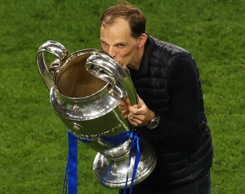 Ngay khi tiếp quản Chelsea năm 2020, Thomas Tuchel đã giúp The Blues vô địch C1