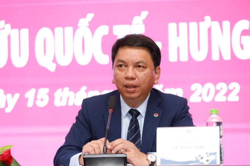 Tổng thư ký VFF Lê Hoài Anh nhận định việc sẽ trao đổi với Pau FC để có tiếng nói chung nhằm đưa Quang Hải tham dự AFF Cup 2022