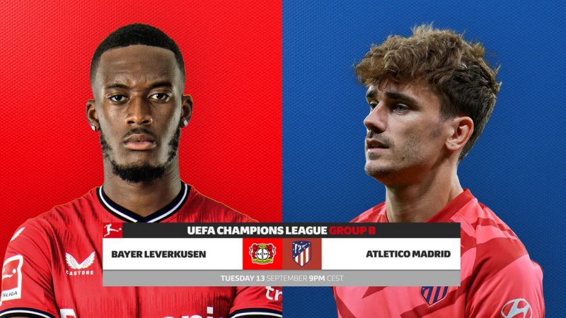 Trận chiến sống còn của Bayer Leverkusen vs Atlético Madrid