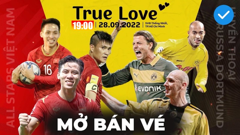 Sự kiện rất được mong đợi và tâm điểm là trận Việt Nam vs Dortmund