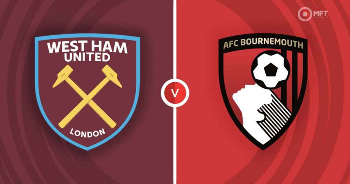 Thống kê, lịch sử đối đầu West Ham United vs AFC Bournemouth