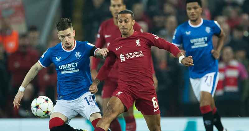 Soi kèo trận Rangers vs Liverpool 2h ngày 13/10