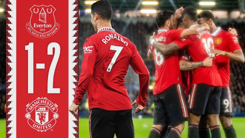 Man Utd trở lại với chiến thắng Everton