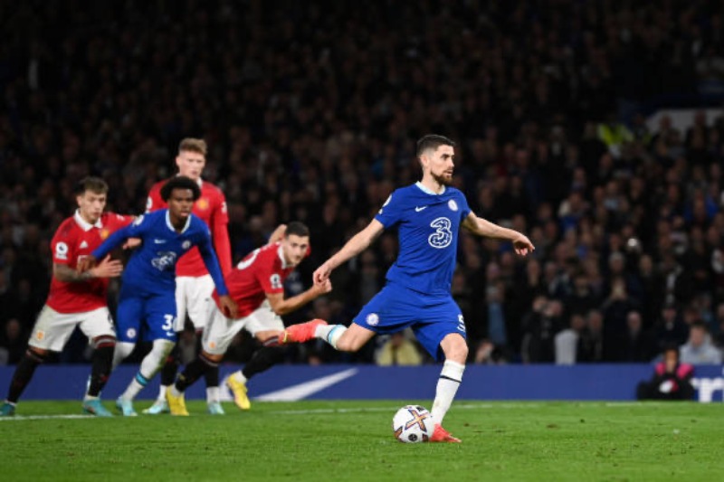 Kết quả Chelsea vs Manchester United: Jorginho thực hiện thành công quả 11m