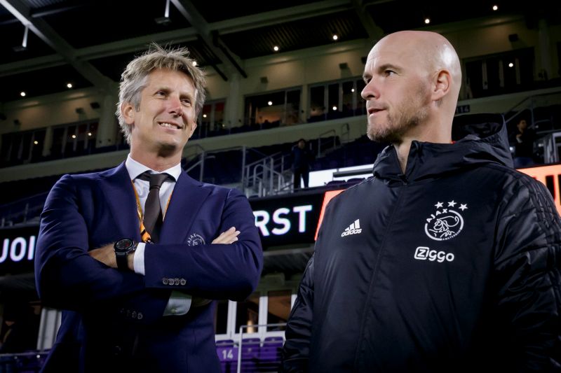 Edwin Van der Sar và Erik ten Hag làm nên thành công của Ajax những năm qua