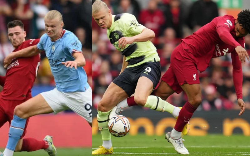 Erling Haaland không thể tỏa sáng trong những lần đối đầu gần nhất với Liverpool