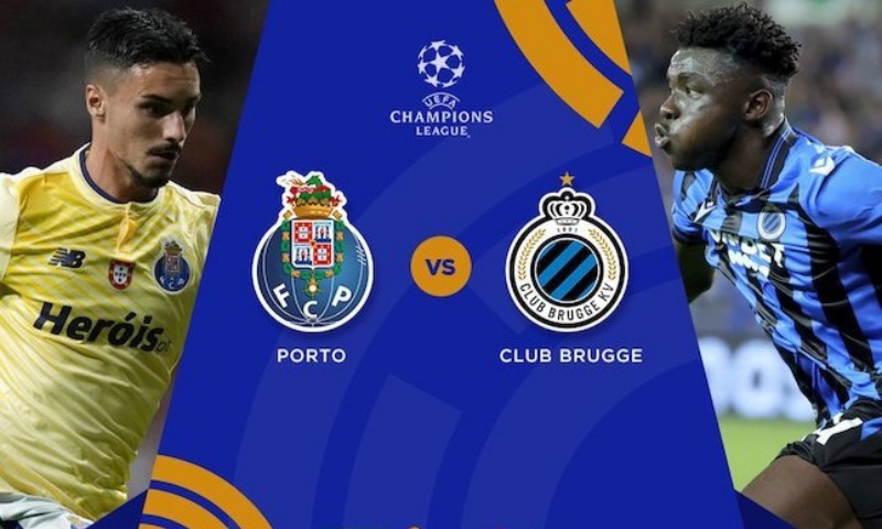 FC Porto phải thắng Club Brugge để củng cố vị trí tại bàng B