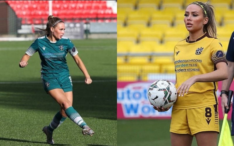 Gabriella Howell là trụ cột của đội bóng đá nữ Sutton United