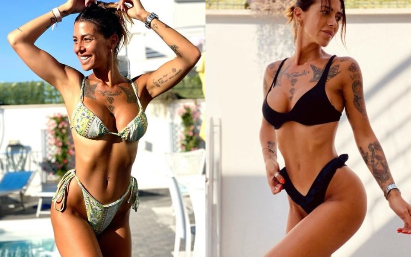 Giuly Scamacca tôn dáng với đồ bikini