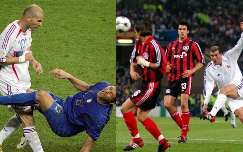 Hai hình ảnh để đời trong sự nghiệp Zinedine Zidane 