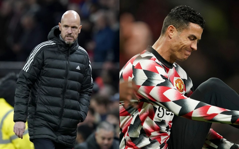 HLV Erik ten Hag sẽ phải trao đổi lại với Cristiano Ronaldo