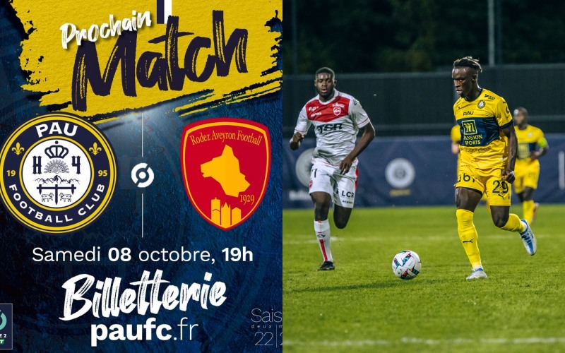 Kết quả Pau FC vs Rodez AF, 0h ngày 9/10